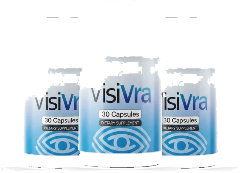 Visivra 3-bottle eye supplement package